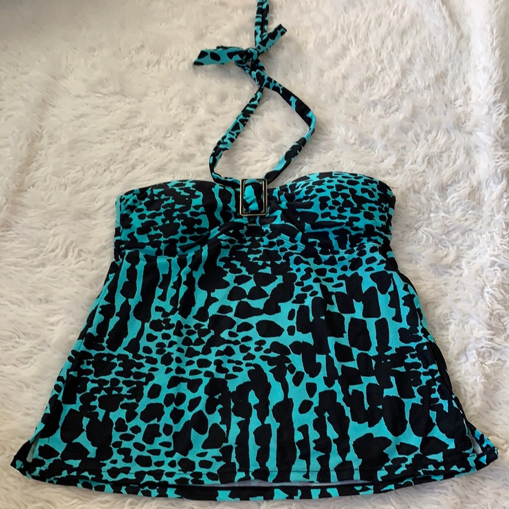 Women’s tankini bikini swim top size medium 8